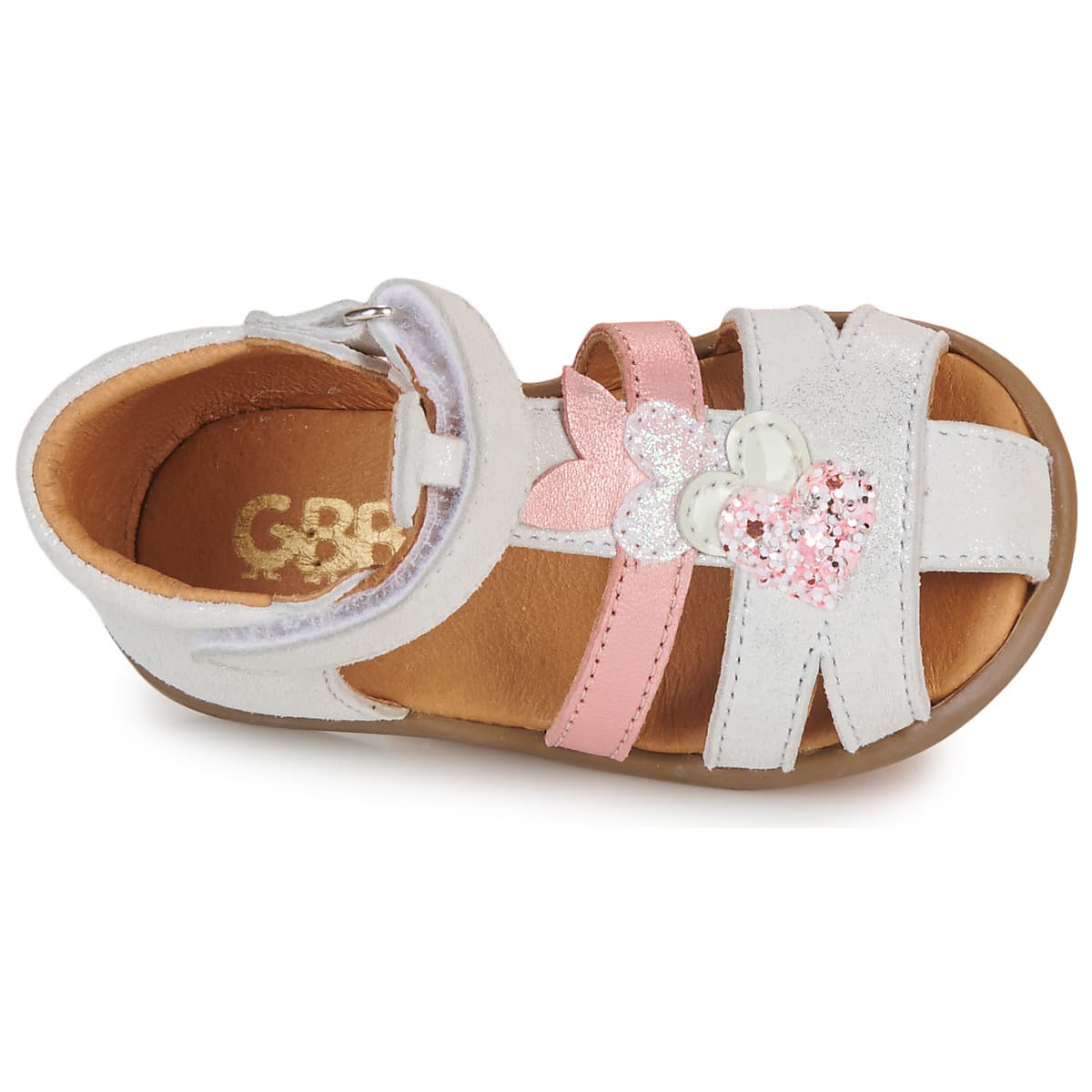 Girls' Sandals GBB White