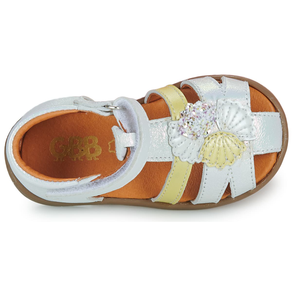Girls' Sandals GBB White