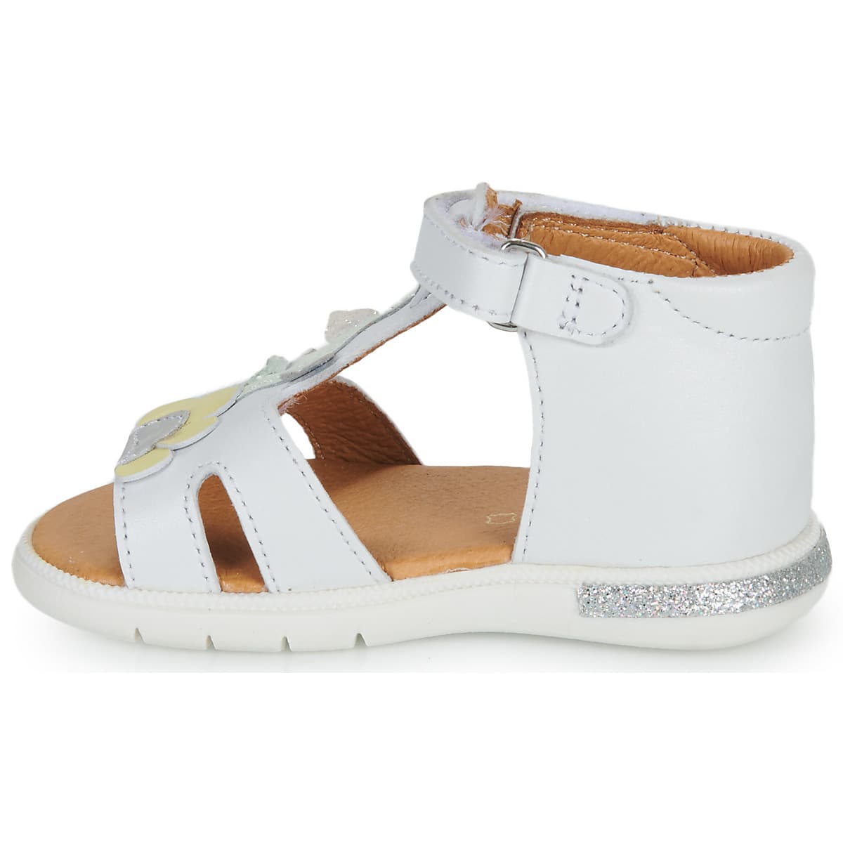 Girls' Sandals GBB White