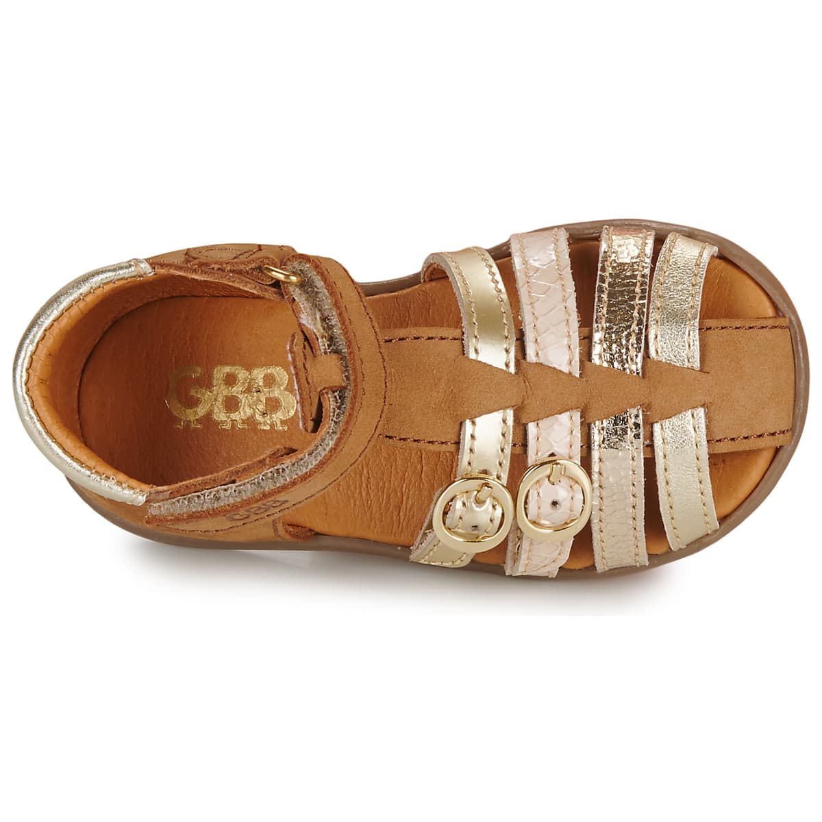 Girls' Sandals GBB Brown