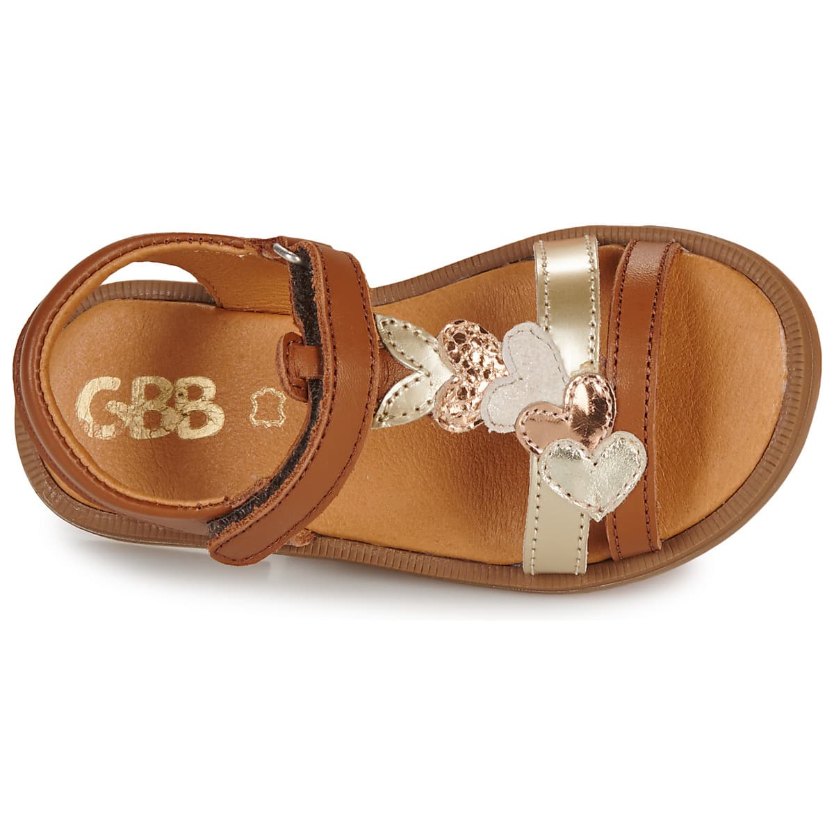 Girls' Sandals GBB Brown