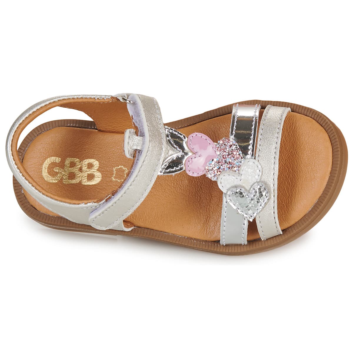 Girls' Sandals GBB Silver