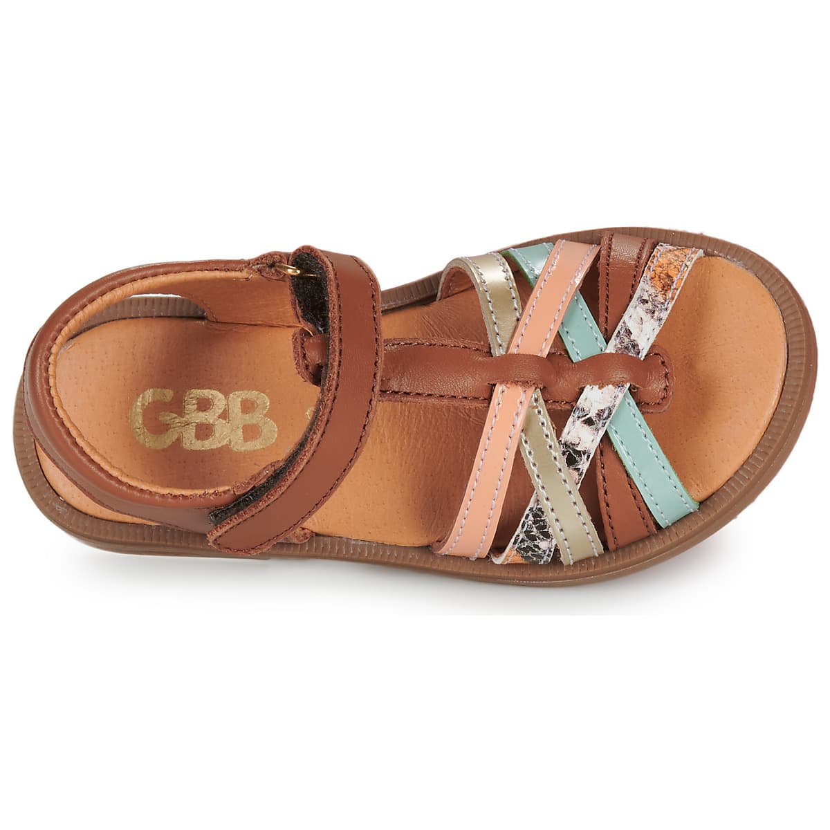 Girls' Sandals GBB Brown