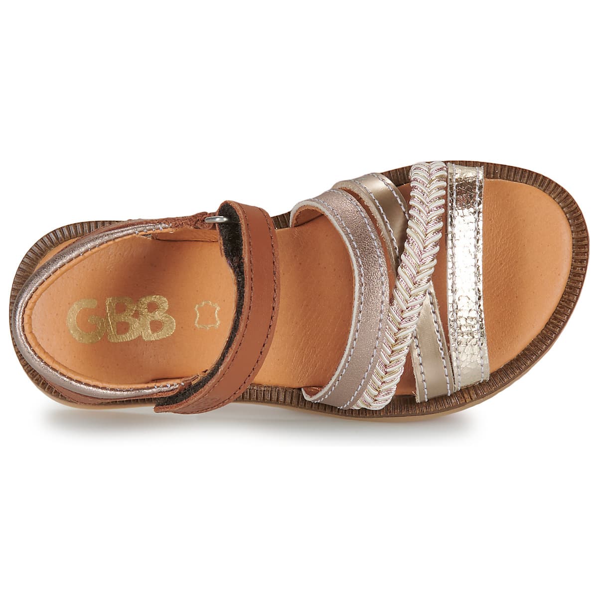 Girls' Sandals GBB Brown