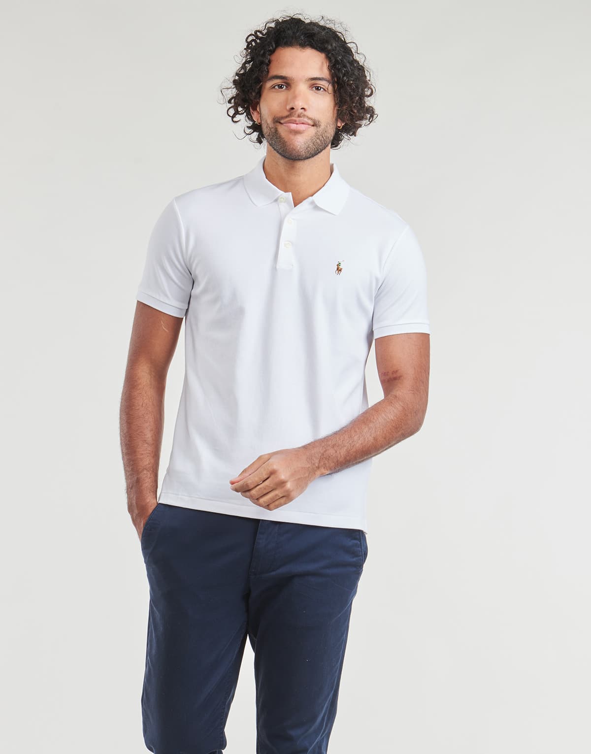 Men's Polo Shirts Polo Ralph Lauren White
