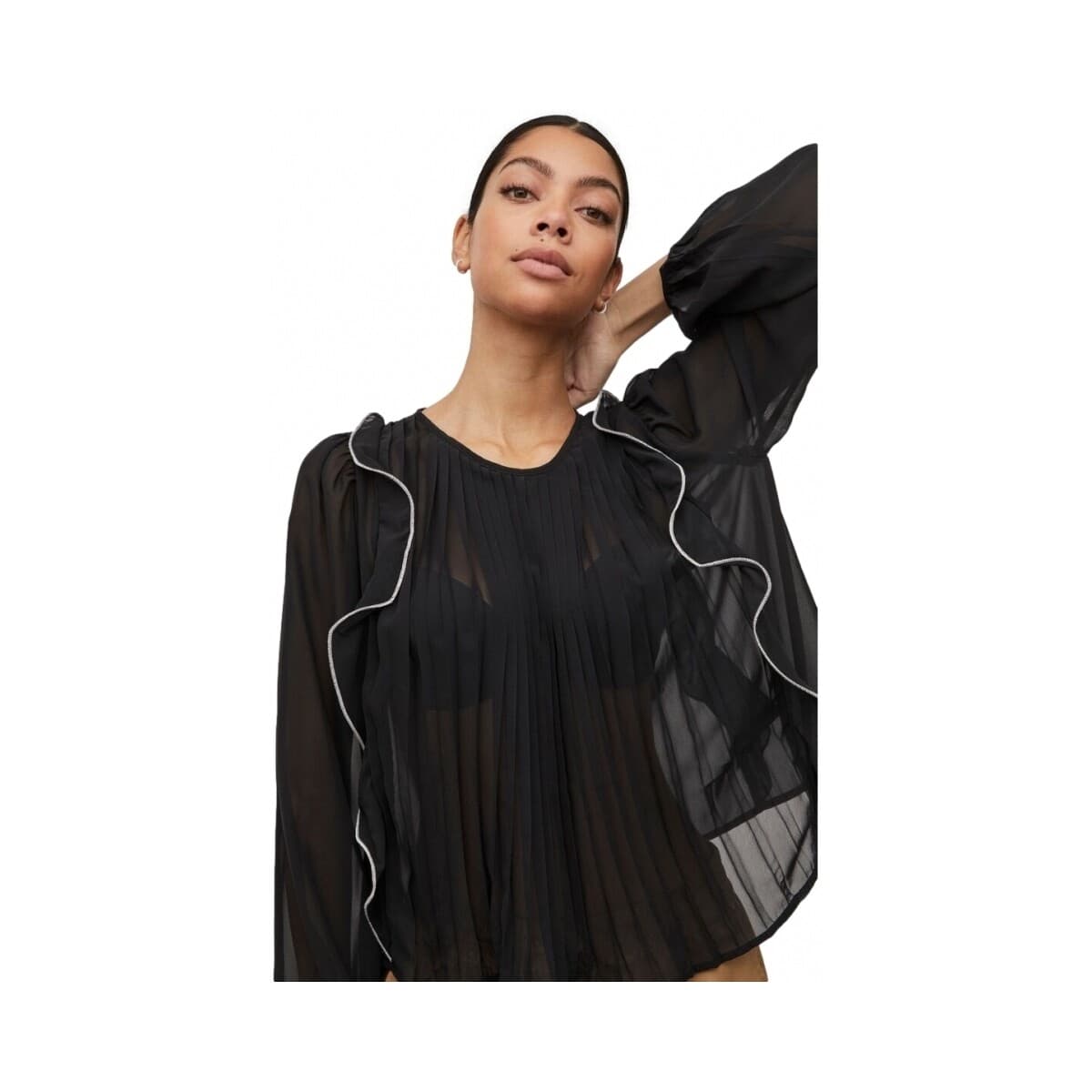 Women's T-Shirts Vila Black