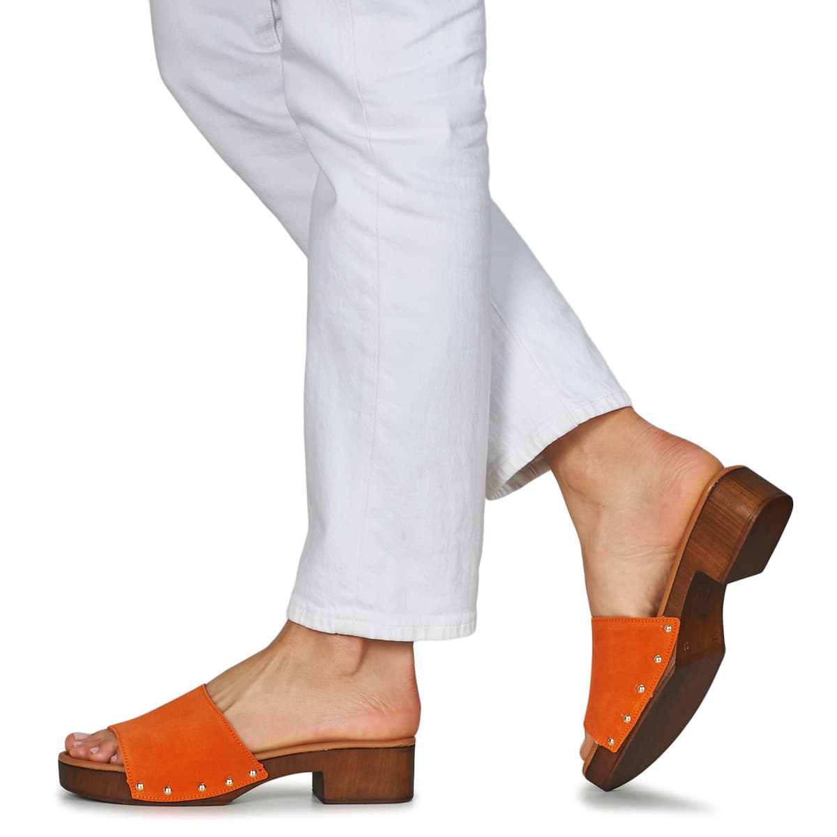 Women's Mules JB Martin Orange
