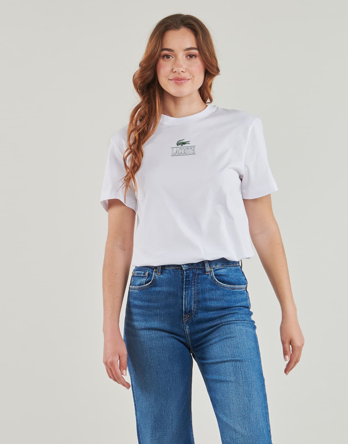 Women's T-Shirts Lacoste White