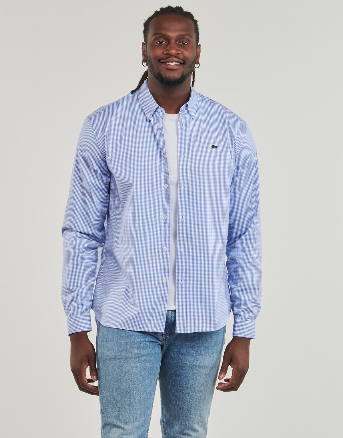 Men's Shirts Lacoste Blue