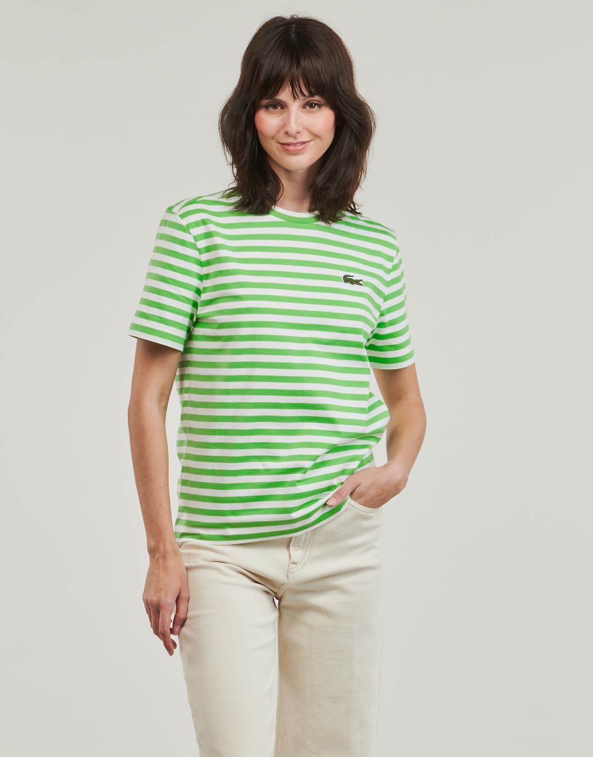 Women's T-Shirts Lacoste Green