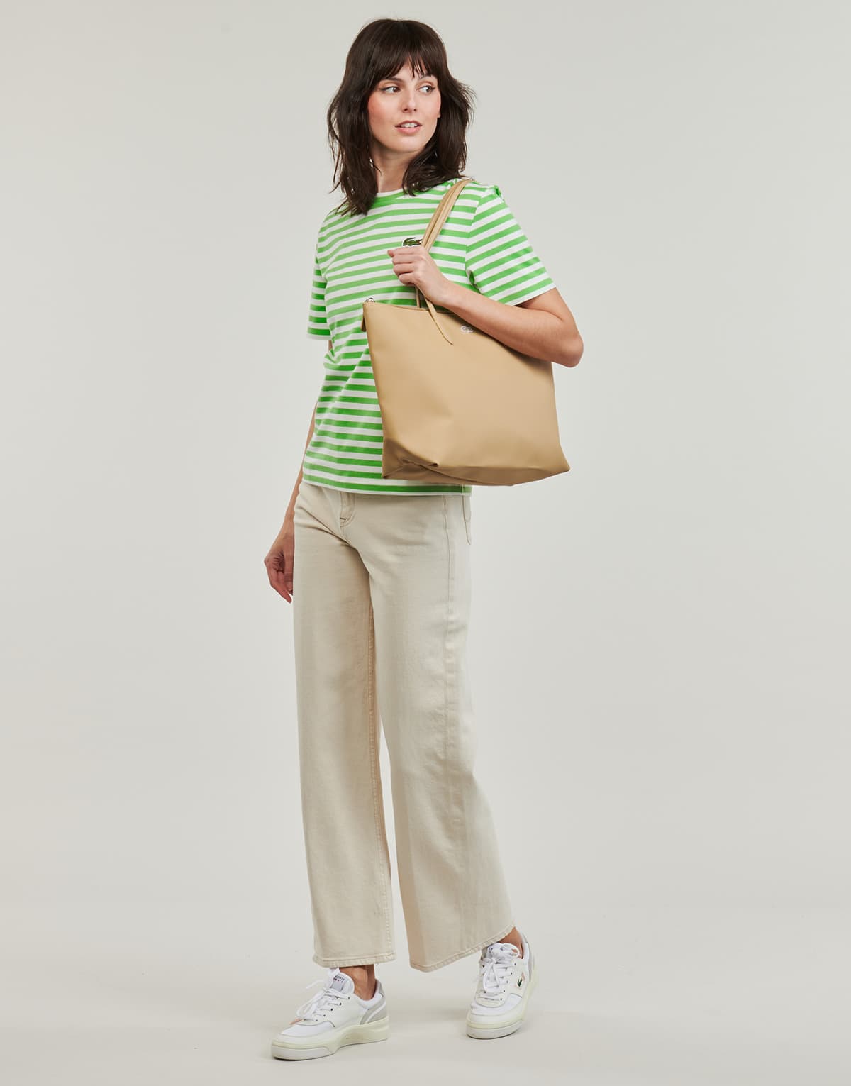 Women's T-Shirts Lacoste Green