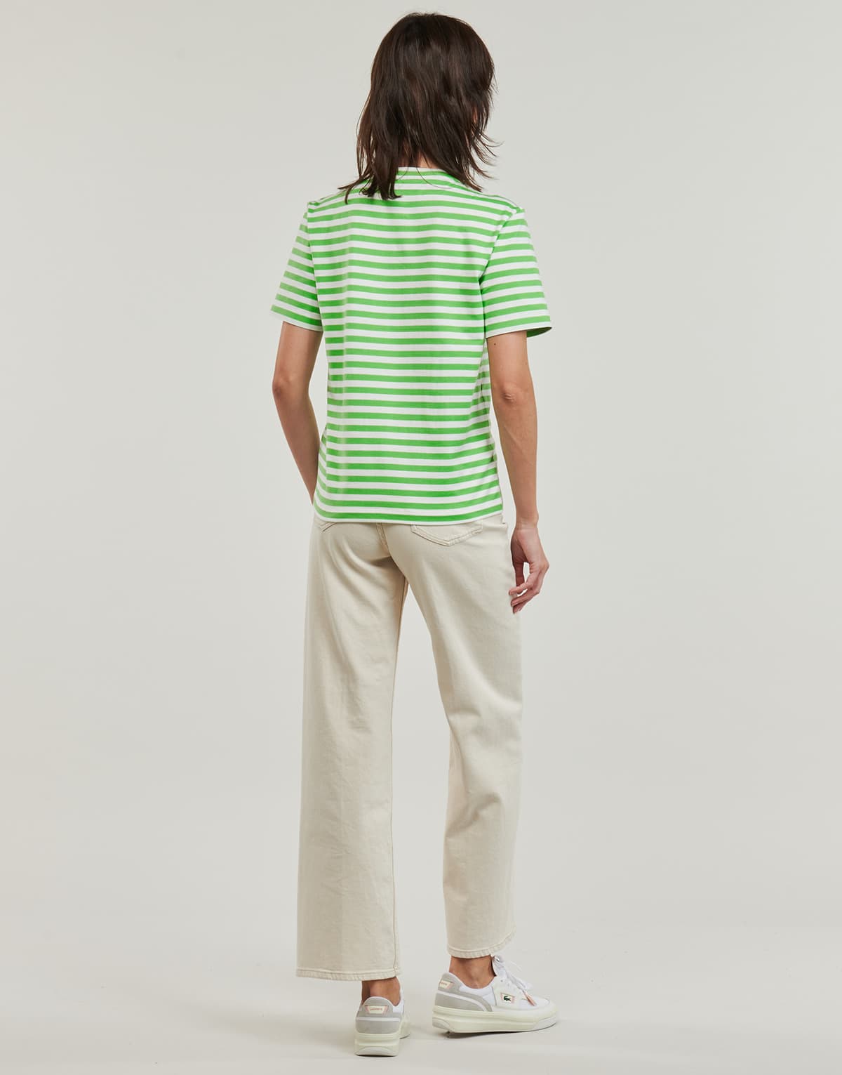 Women's T-Shirts Lacoste Green