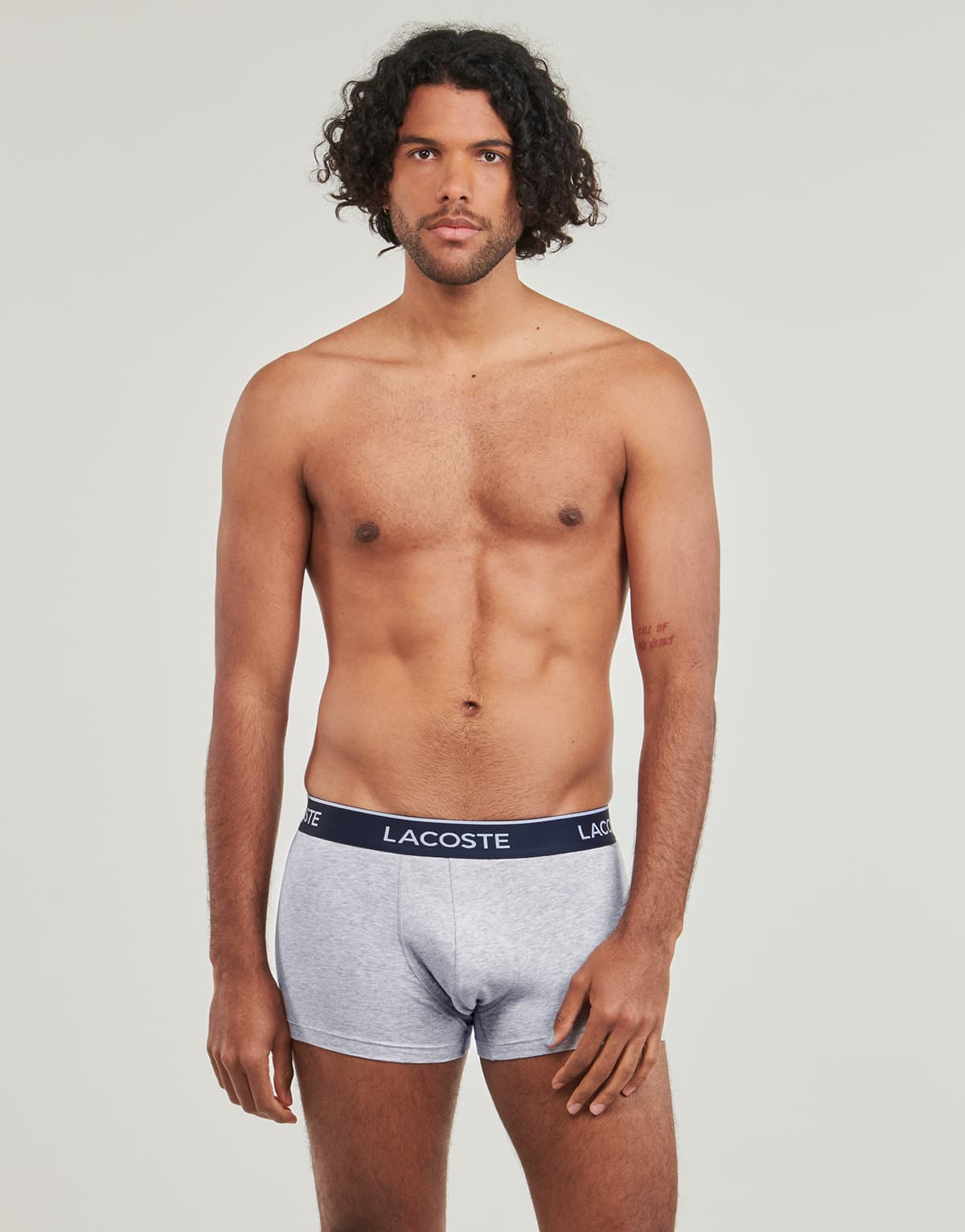 Men's Boxer Briefs Lacoste Gray