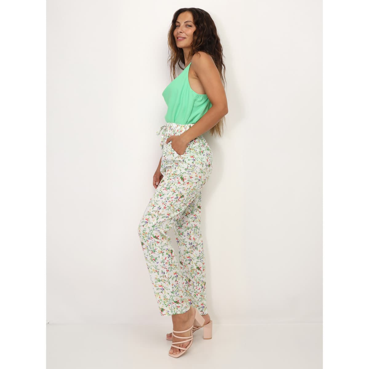 Women's Pants La Modeuse White