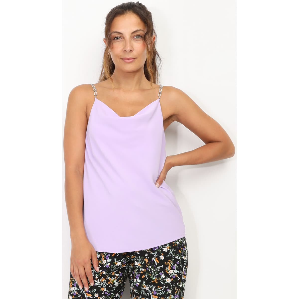 Women's T-Shirts La Modeuse Purple