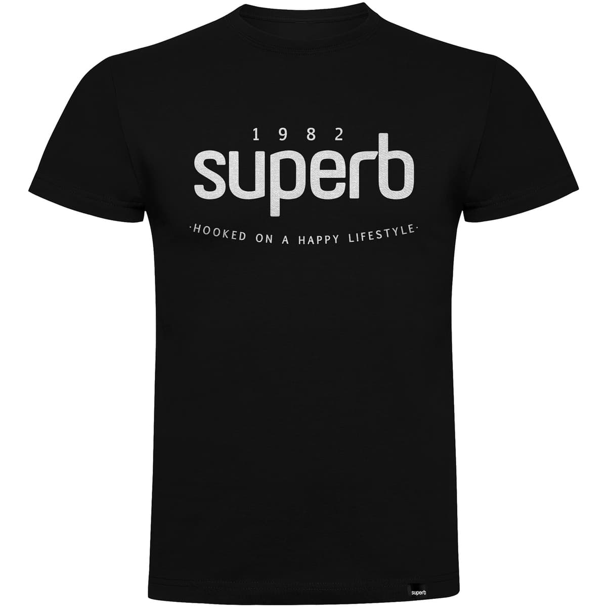 Men's T-Shirts Superb 1982 Black
