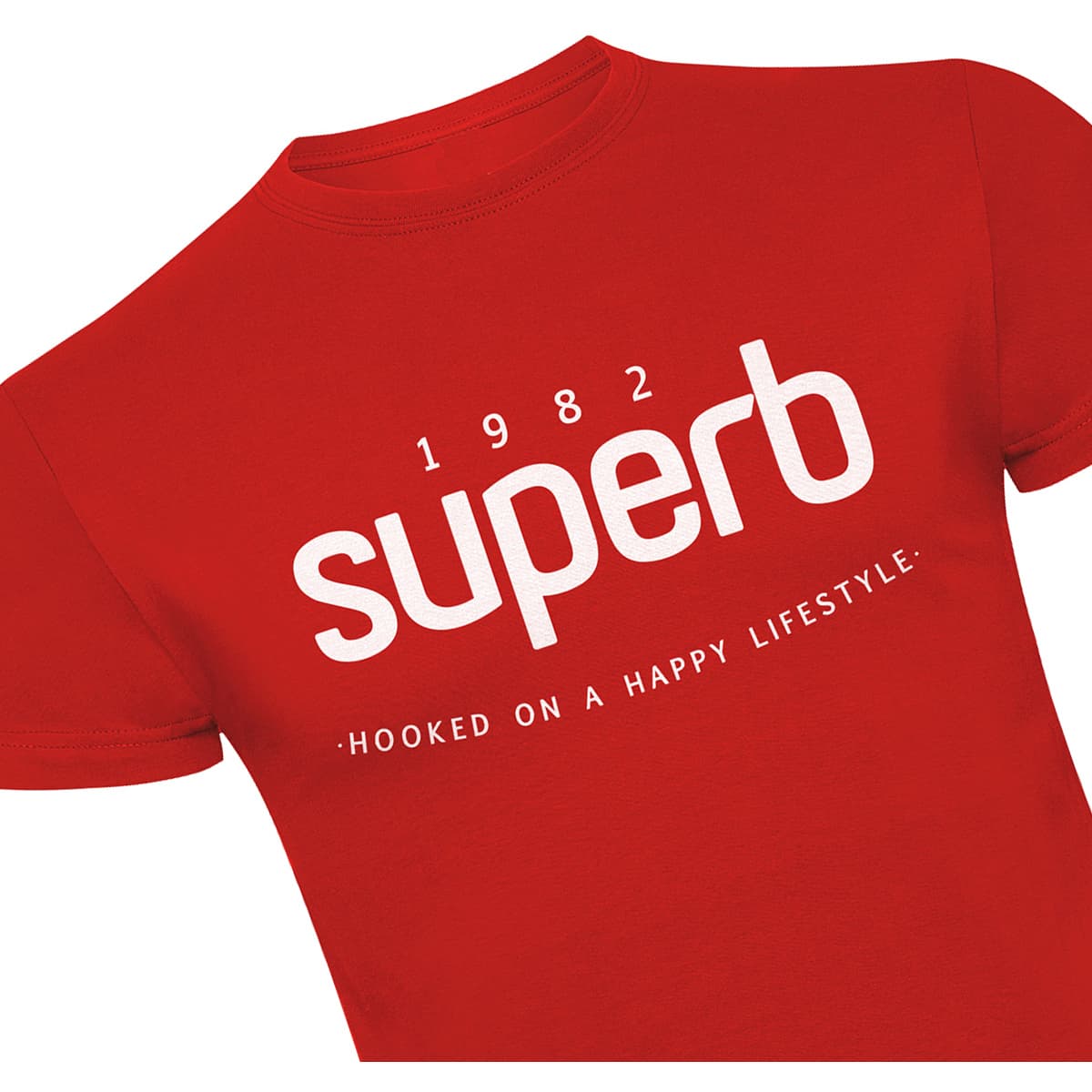 Men's T-Shirts Superb 1982 Red