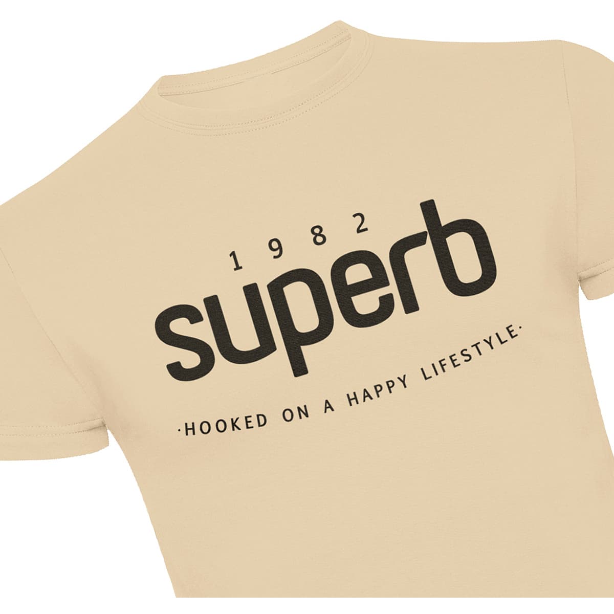 Men's T-Shirts Superb 1982 Beige