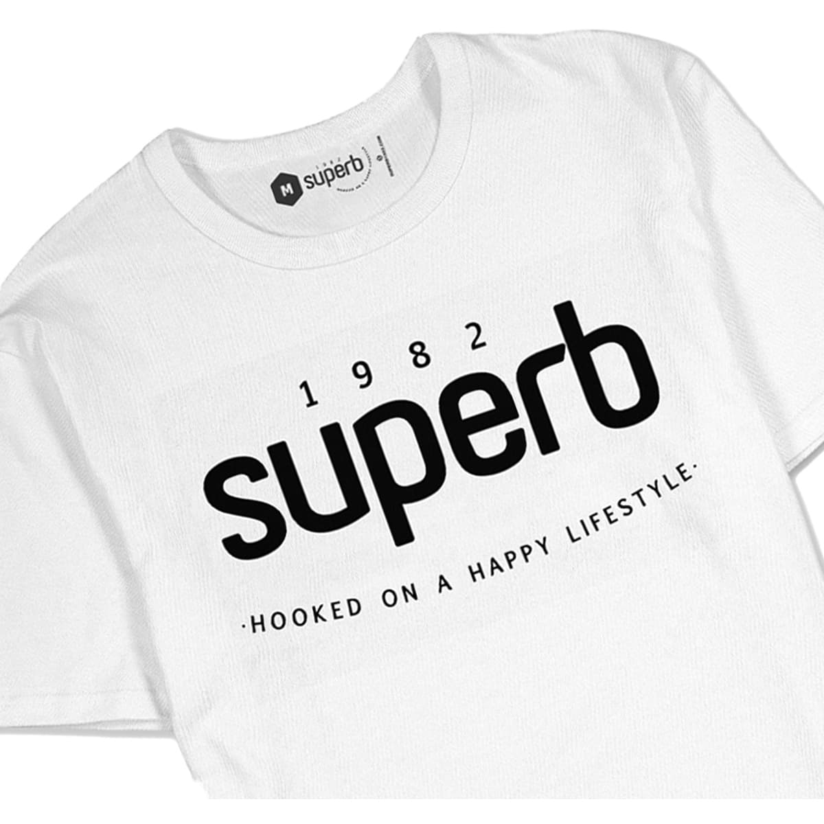 Men's T-Shirts Superb 1982 White