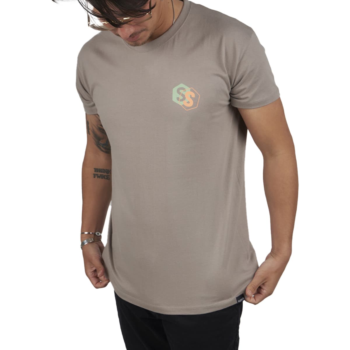 Men's T-Shirts Superb 1982 Gray