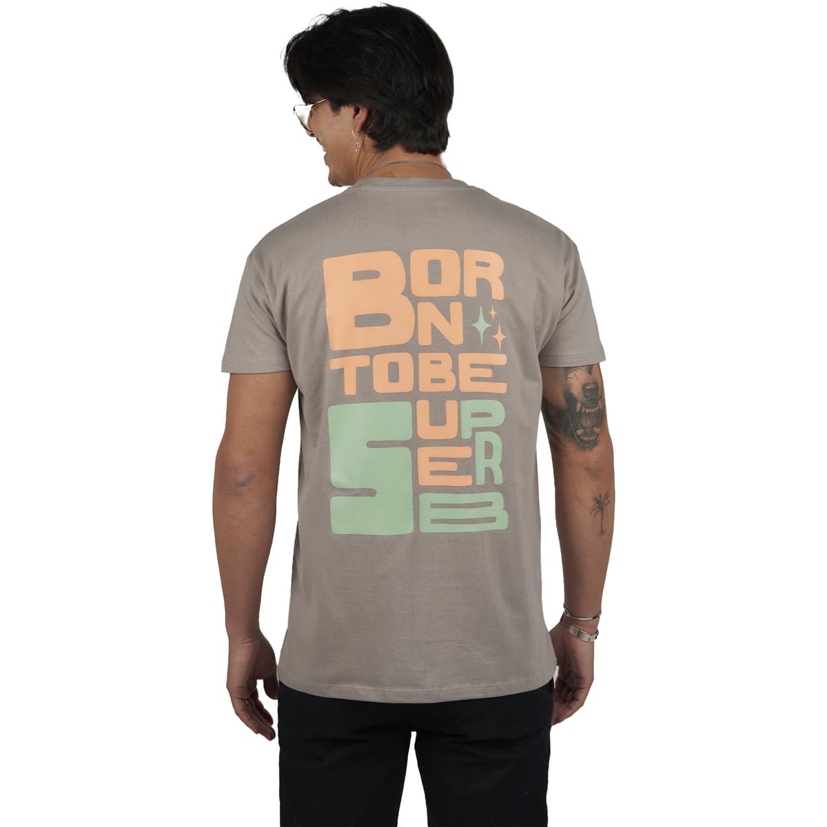 Men's T-Shirts Superb 1982 Gray