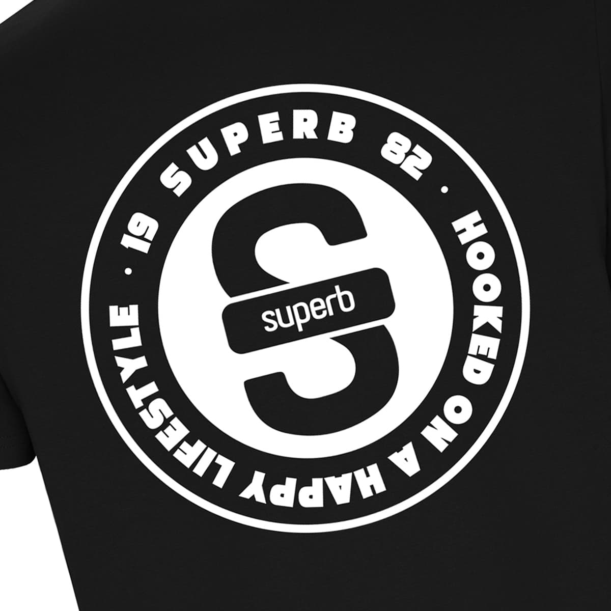 Men's T-Shirts Superb 1982 Black