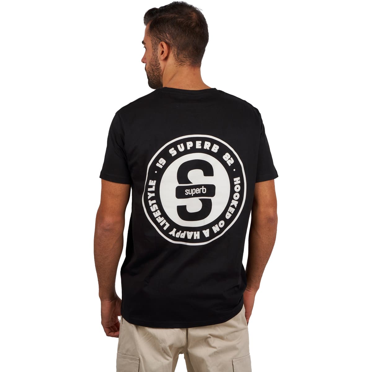 Men's T-Shirts Superb 1982 Black