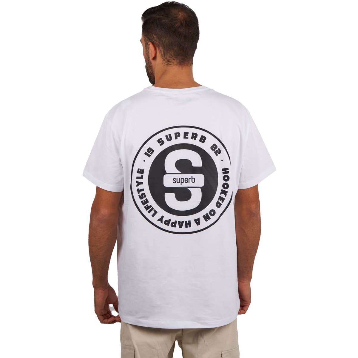 Men's T-Shirts Superb 1982 White