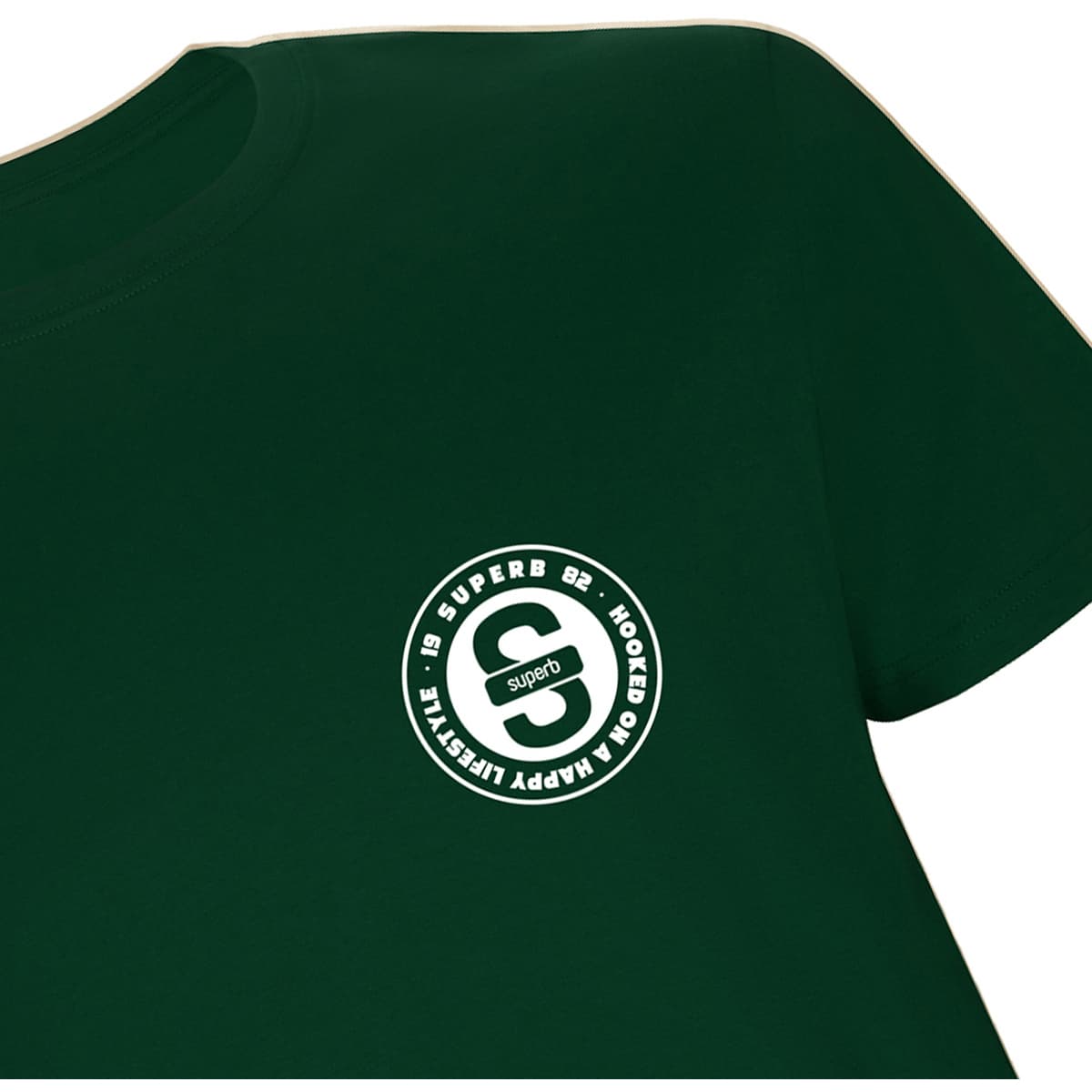 Men's T-Shirts Superb 1982 Green