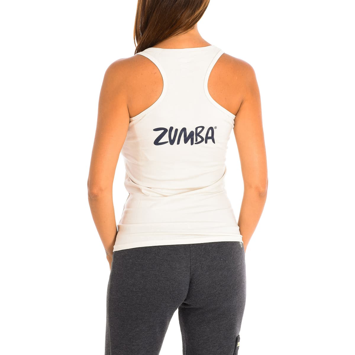Women's Sleeveless Tops Zumba Beige