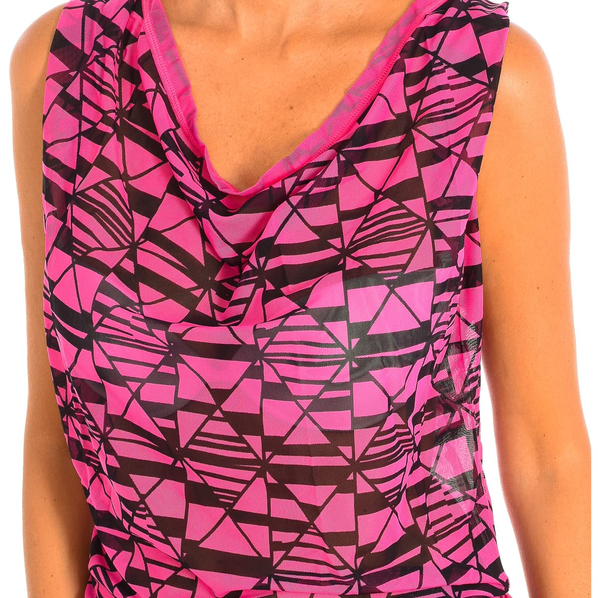 Women's Sleeveless Tops Zumba Multicolor