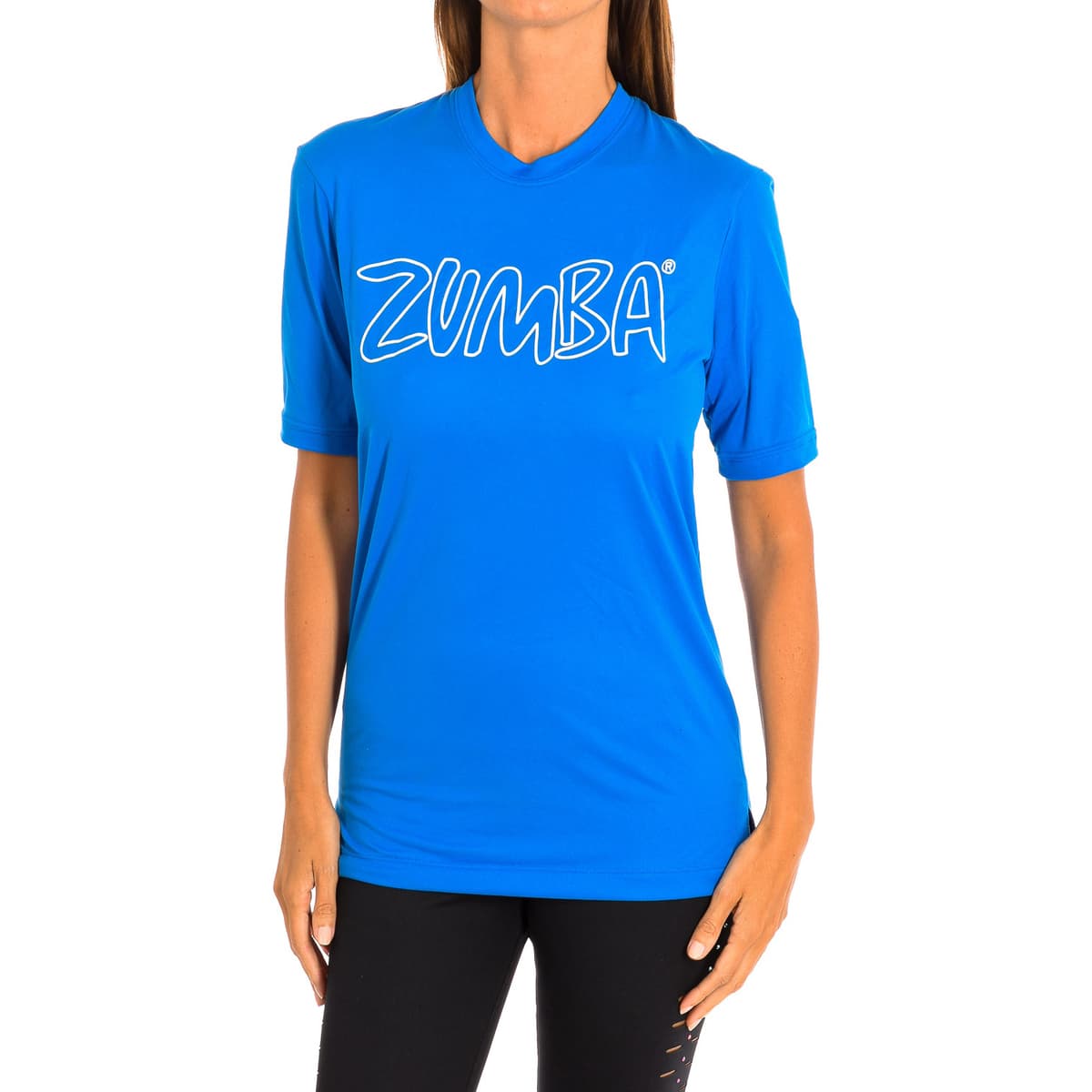 T-shirt με κοντά μανίκια Zumba Z2T00153-AZUL