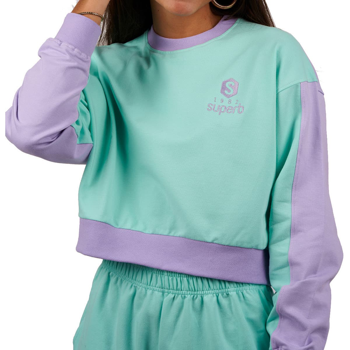 Αθλητικό T-shirt Superb 1982 RSC-S2102-LILAC