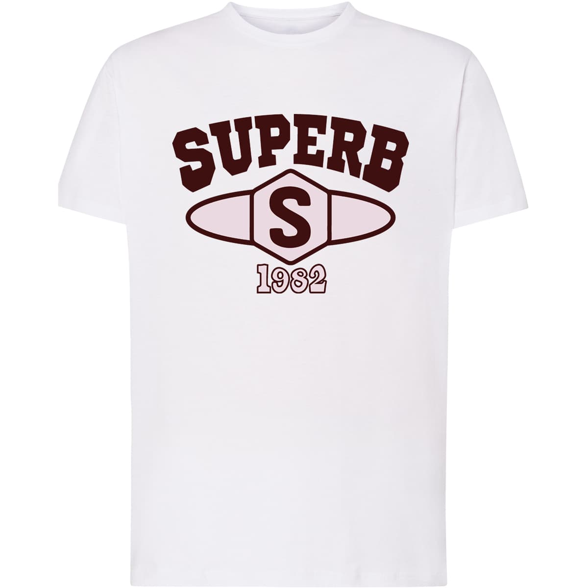 Men's T-Shirts Superb 1982 White