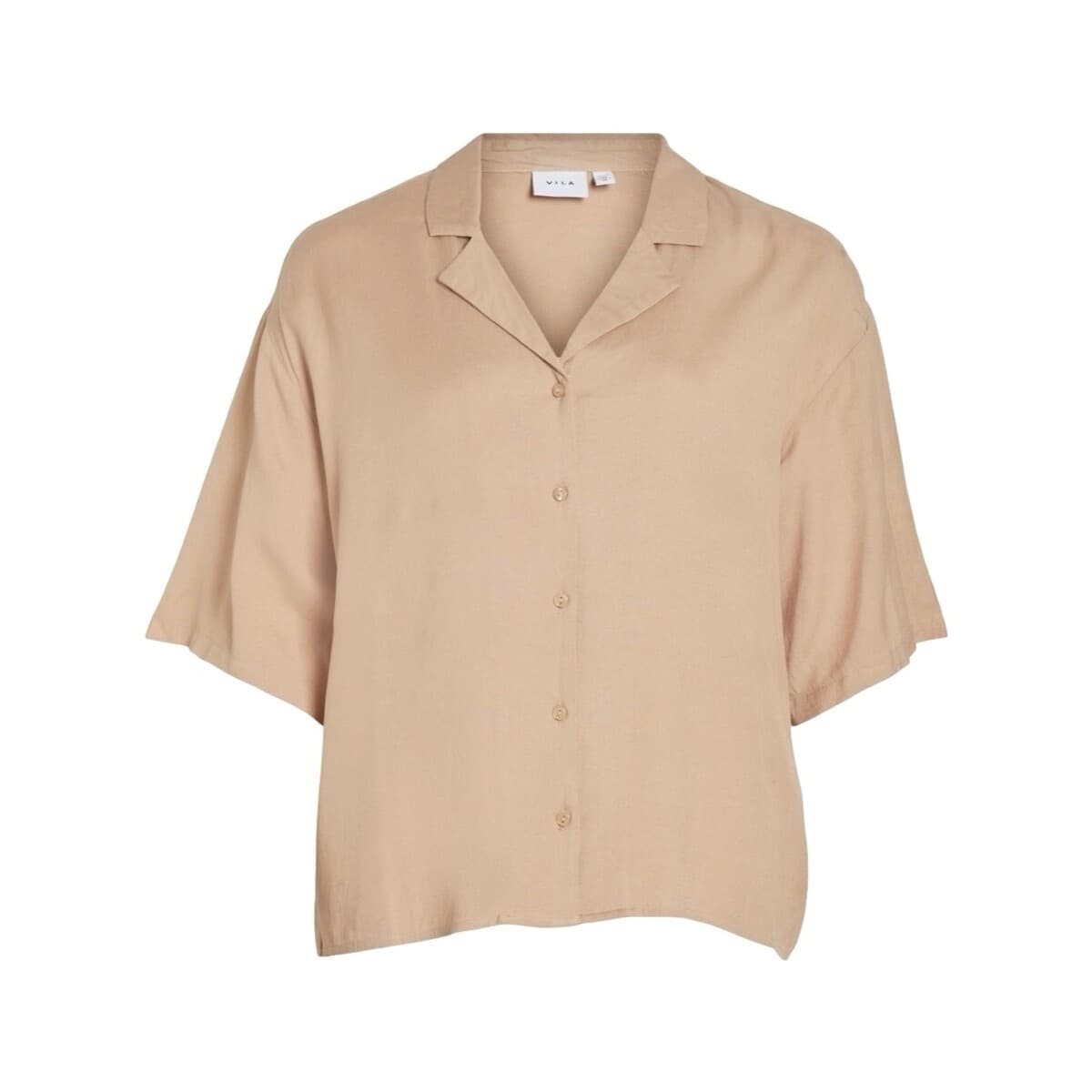 Women's T-Shirts Vila Beige