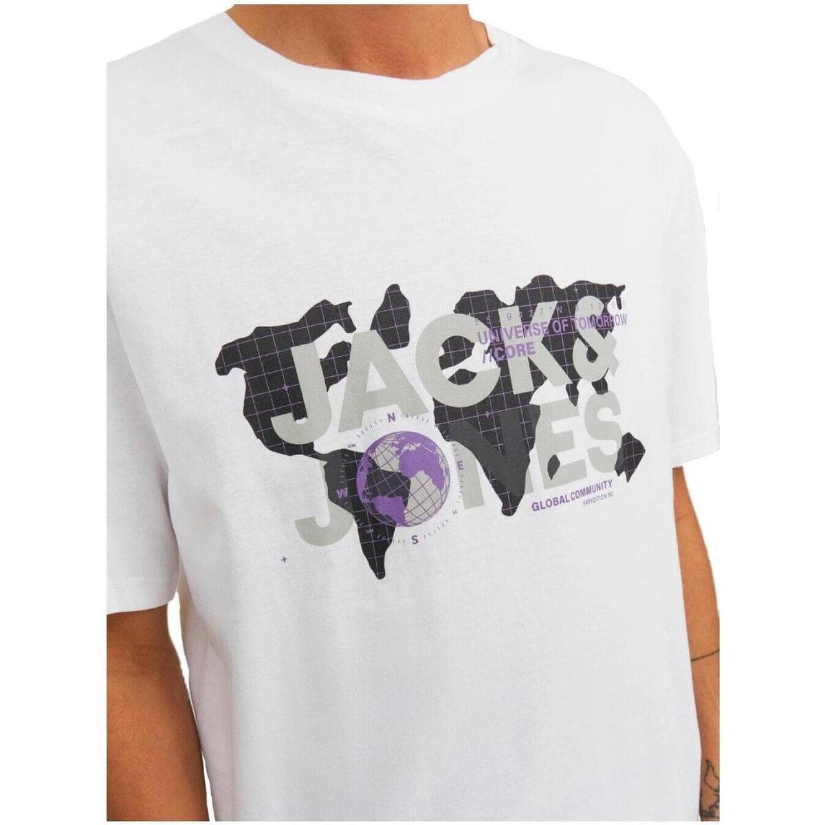 Men's T-Shirts Jack & Jones White