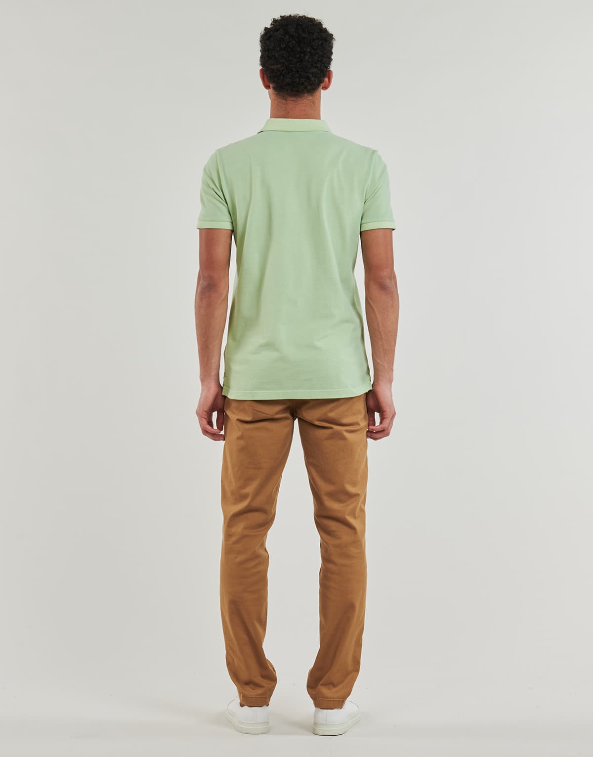 Men's Polo Shirts Geox Green