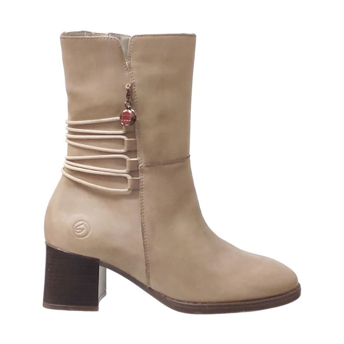 Women's Ankle Boots Remonte Beige