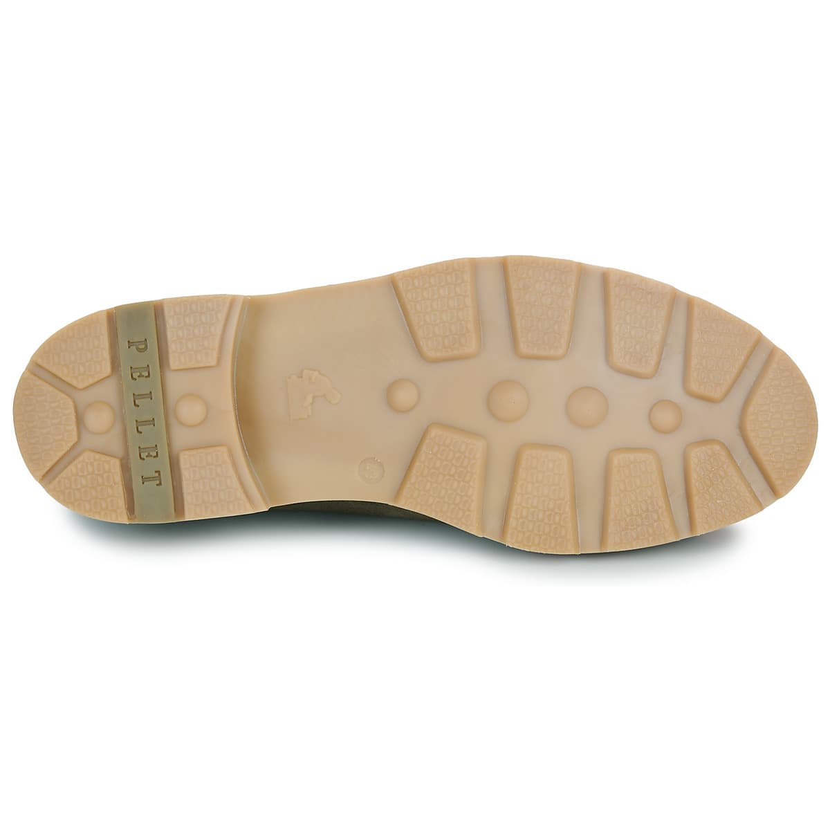 Men's Derby Shoes Pellet Khaki