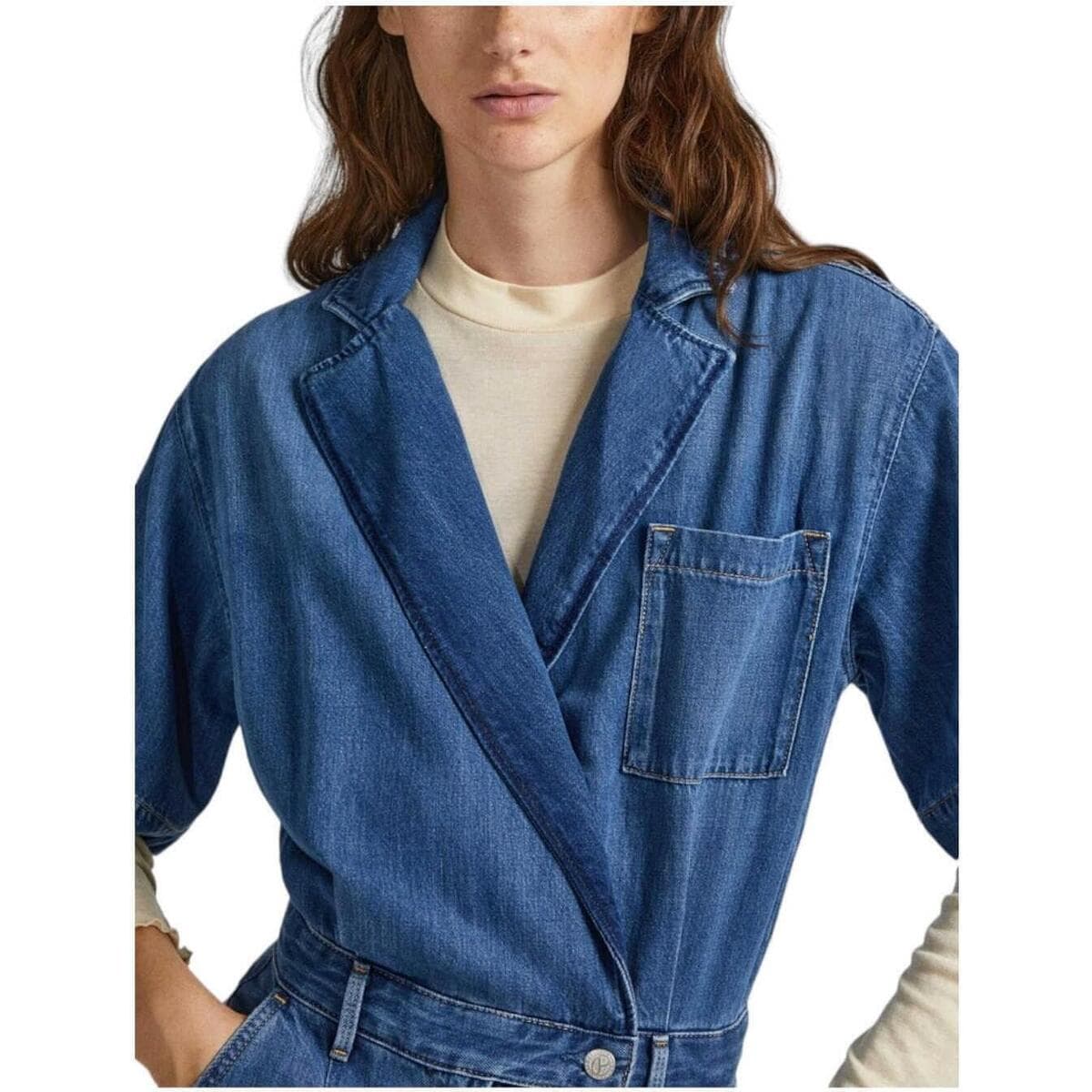 Women's Dresses Pepe Jeans Blue