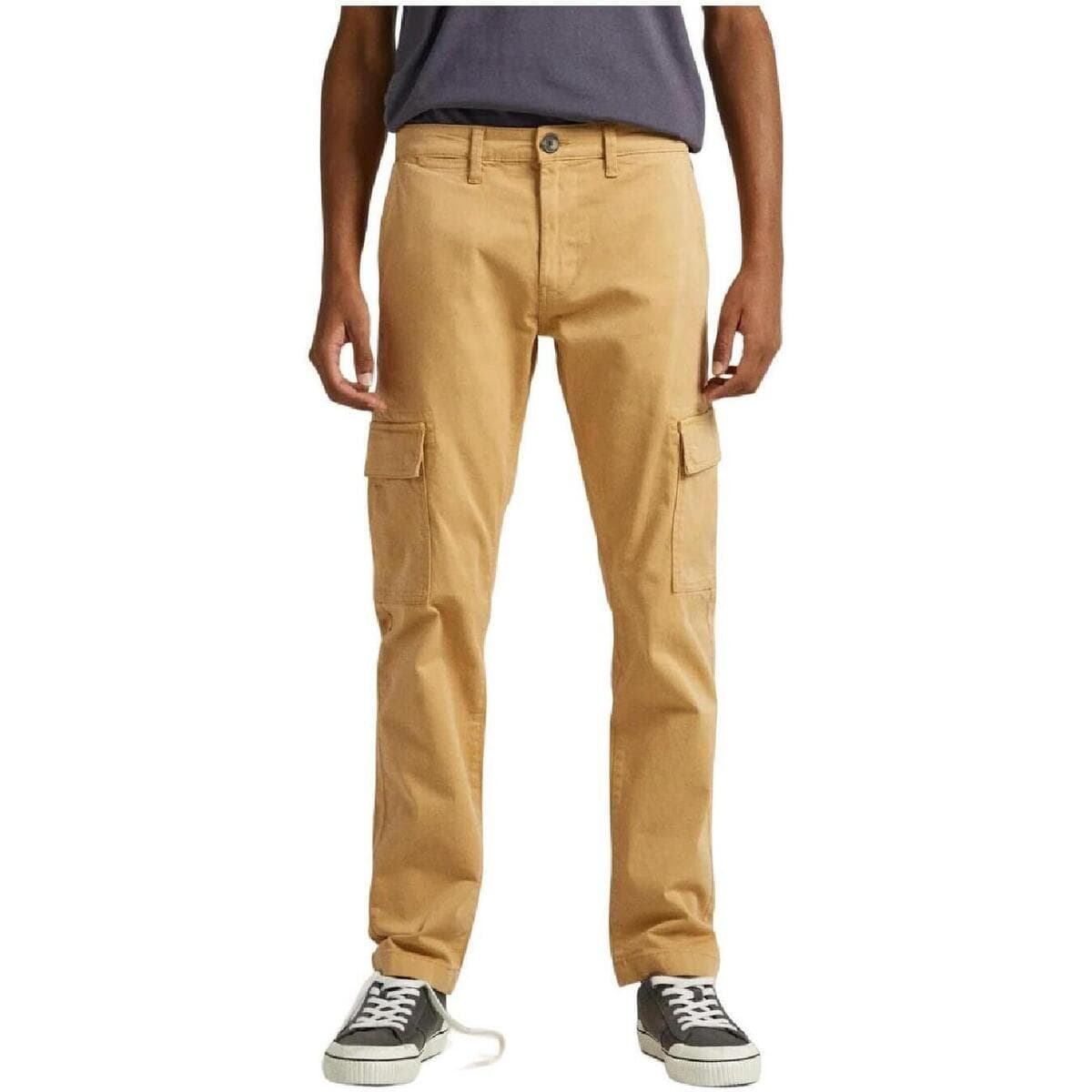 Men's Pants Pepe Jeans Beige