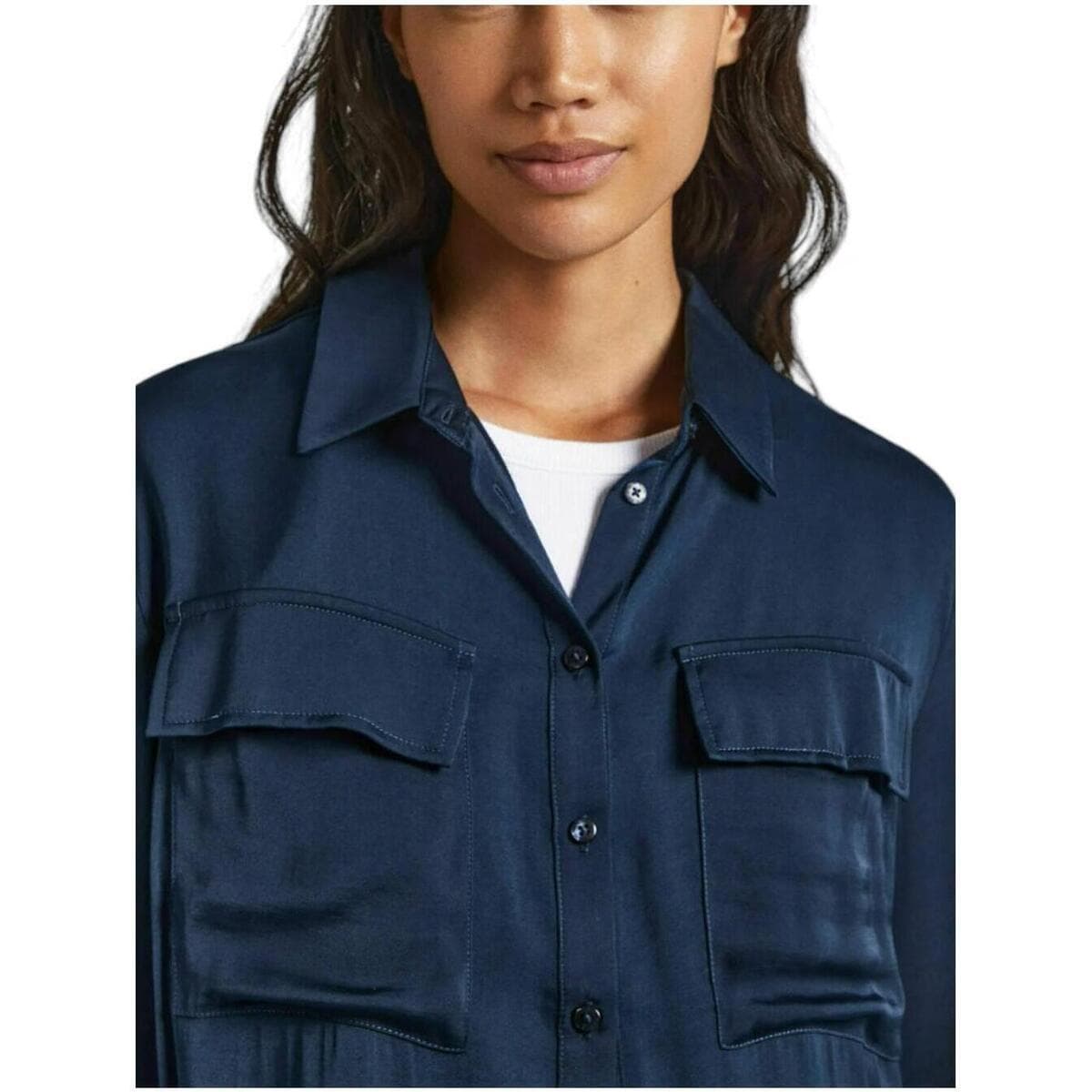 Women's T-Shirts Pepe Jeans Blue