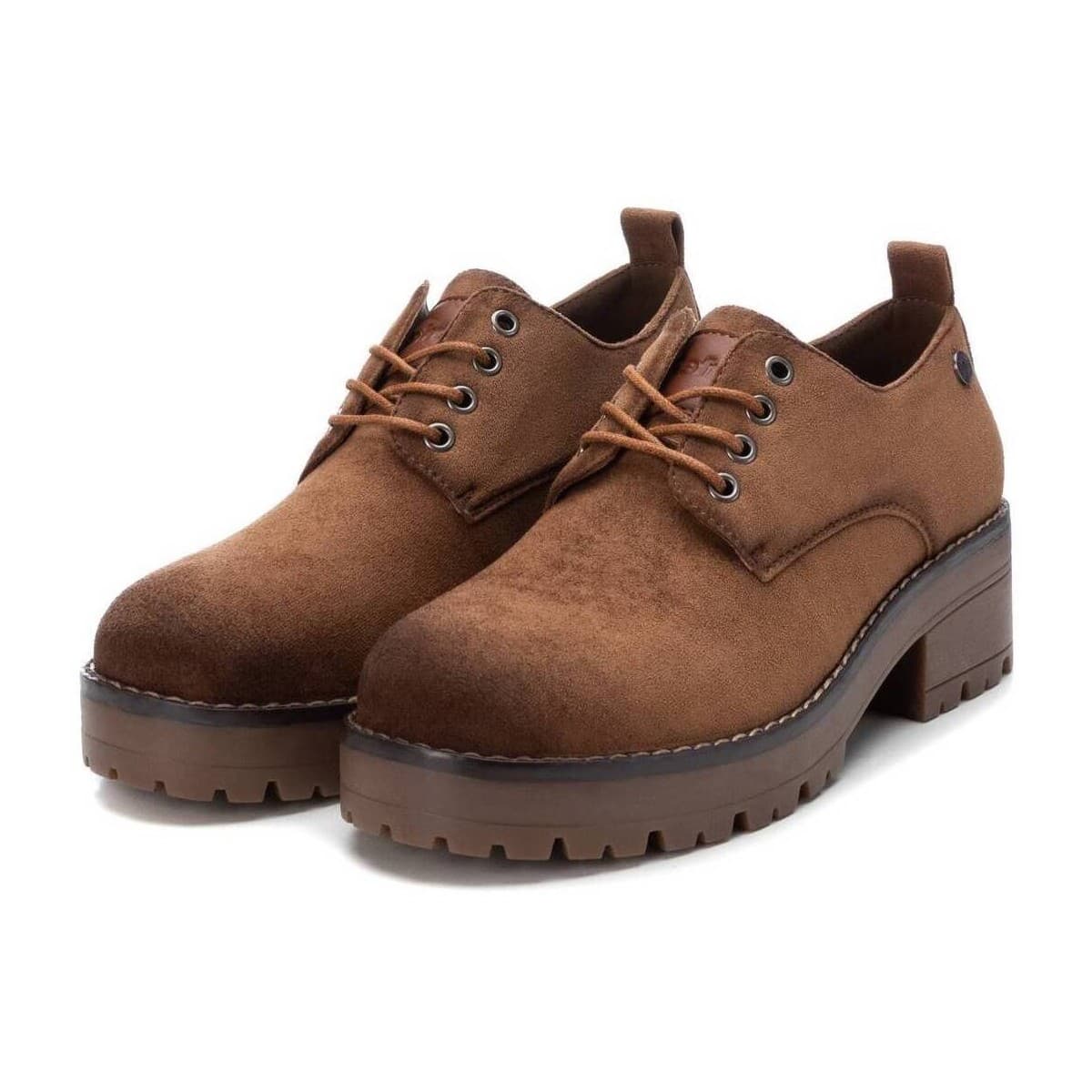 Women's Derby Shoes Refresh Brown