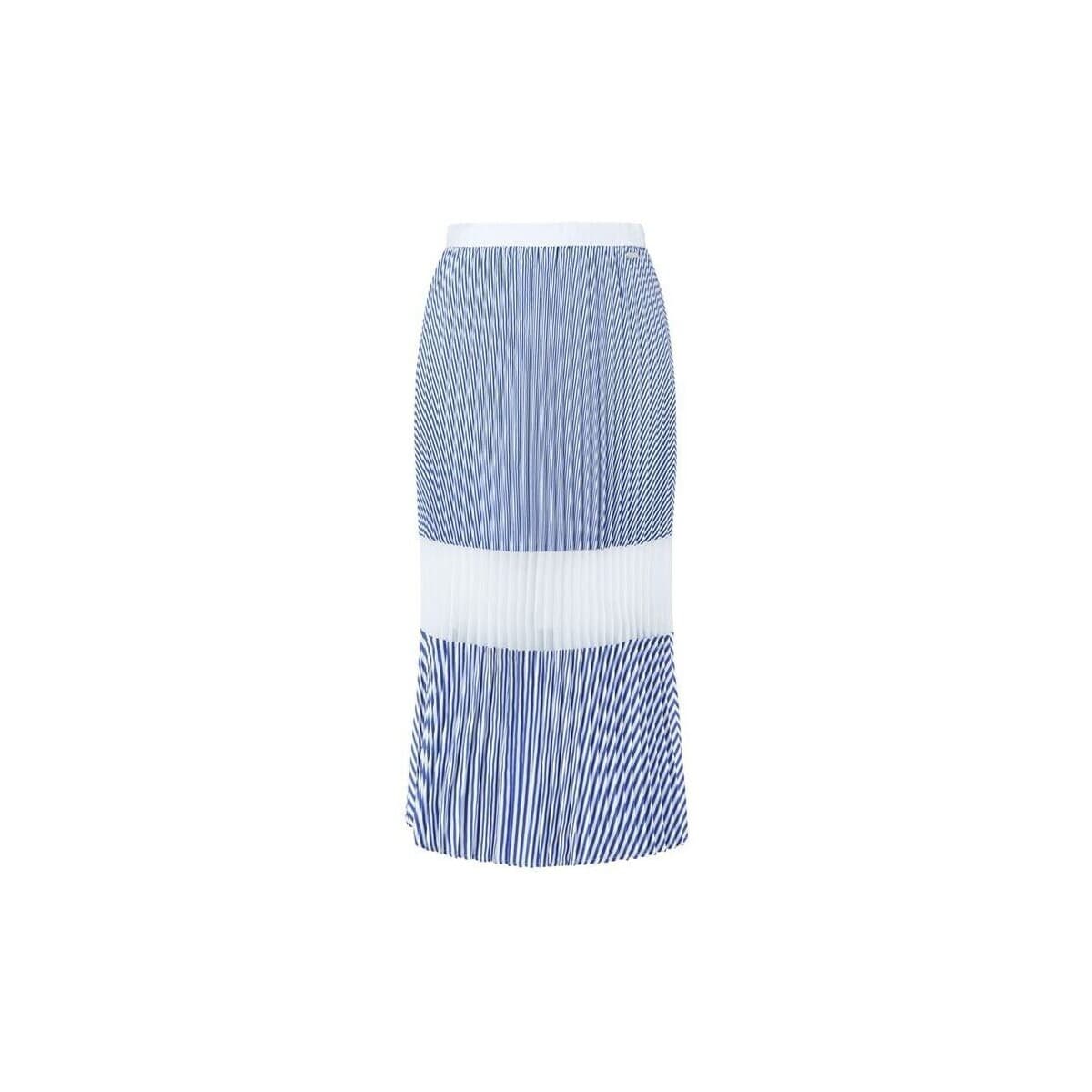 Μίντι φούστες EAX STRIPE MIDI SKIRT WOMEN