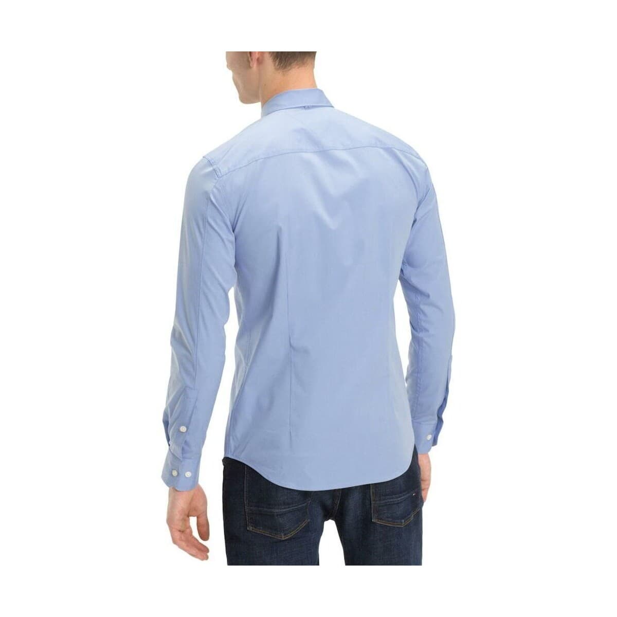 Πουκάμισο με μακριά μανίκια Tommy Hilfiger TOMMY JEANS ORIGINAL STRETCH SLIM FIT SHIRT MEN