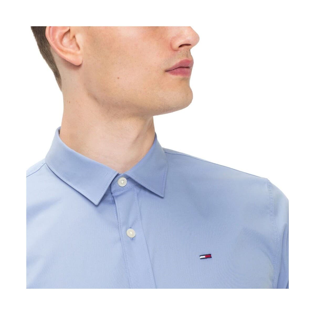 Πουκάμισο με μακριά μανίκια Tommy Hilfiger TOMMY JEANS ORIGINAL STRETCH SLIM FIT SHIRT MEN