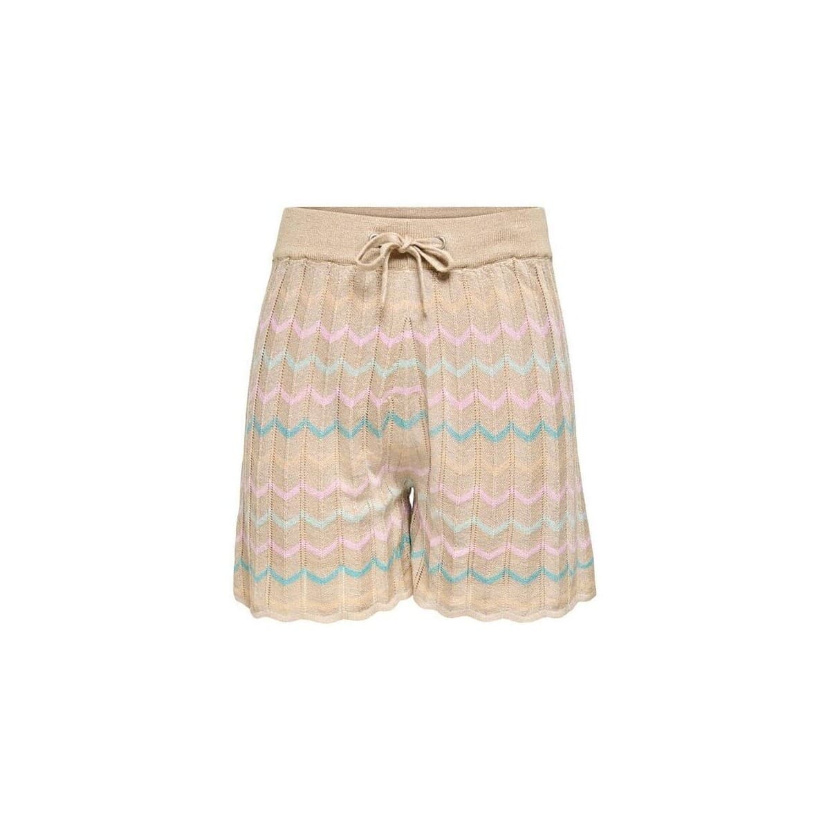Women's Shorts Only Beige