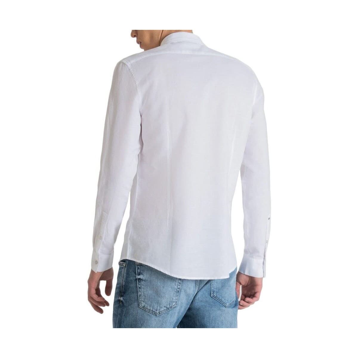 Πουκάμισο με μακριά μανίκια Antony Morato MAJORCA TIMELESS SLIM FIT SHIRT ΜΕΝ