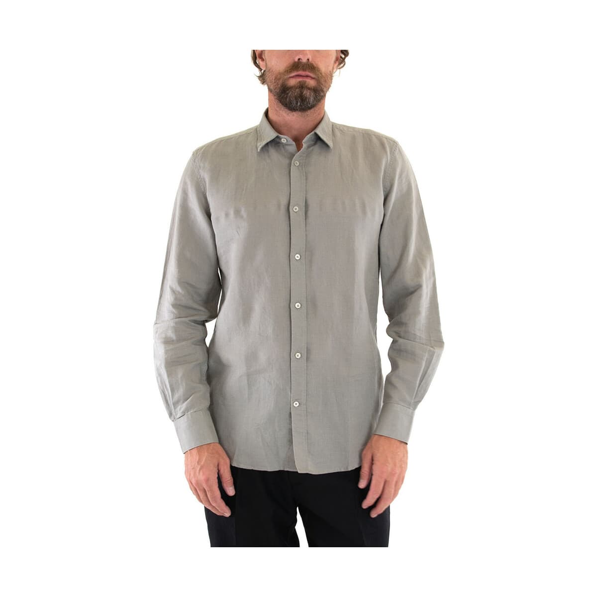 Πουκάμισο με μακριά μανίκια Antony Morato MAJORCA TIMELESS SLIM FIT SHIRT ΜΕΝ