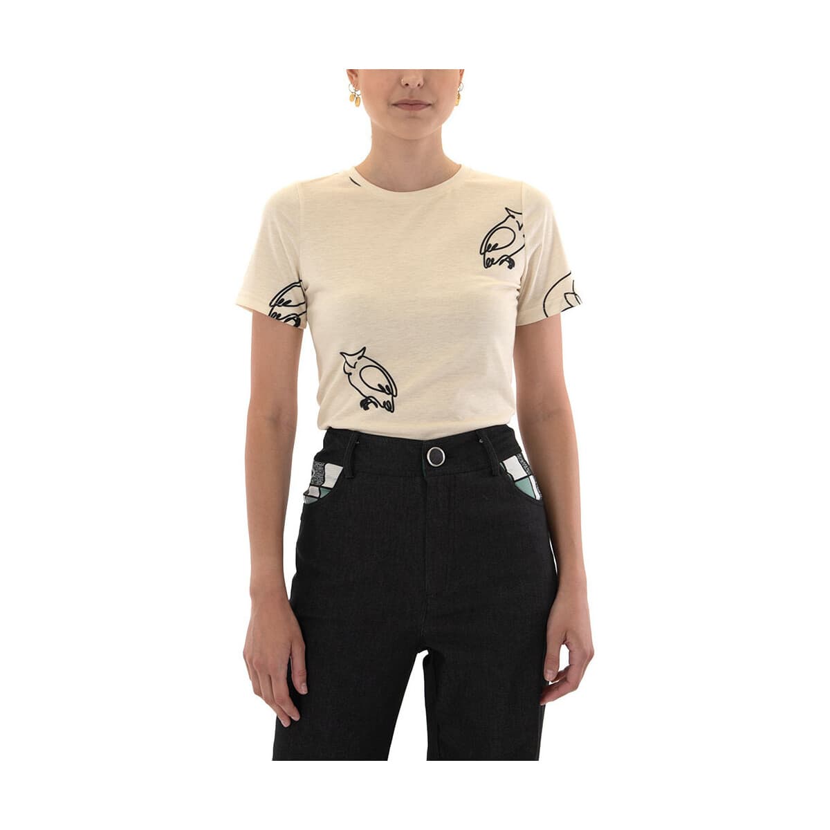 T-shirt με κοντά μανίκια Stefania Vaidani LE COEUR T-SHIRT WOMEN